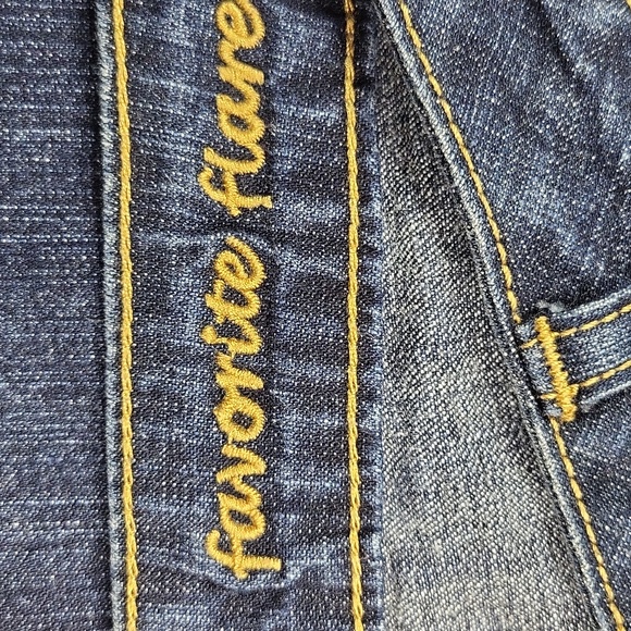 Arizona Jean Company Dark Blue Flare Jeans - Picture 5 of 5